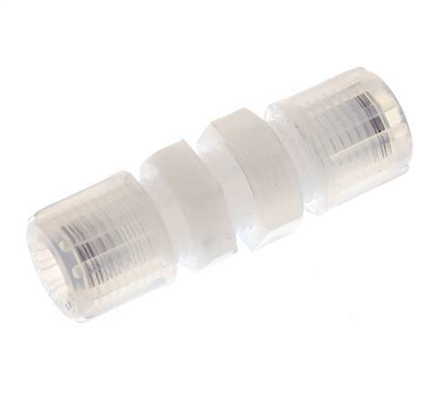 8x6mm & PFA Straight Compression Fitting Bulkhead 10 bar