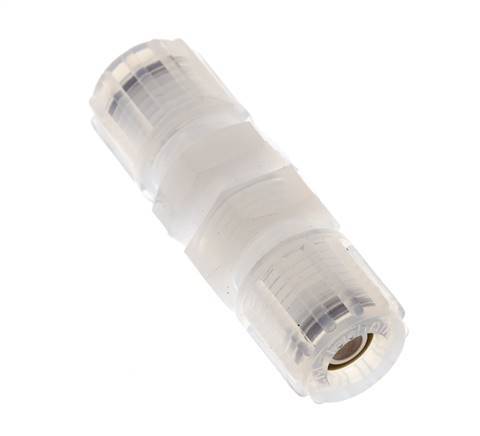 8x6mm & PFA Straight Compression Fitting Bulkhead 10 bar
