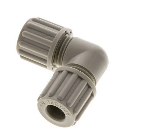 8x6mm PP Elbow Compression Fitting 10 bar