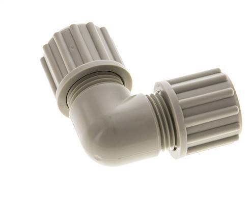 12x10mm PP Elbow Compression Fitting 10 bar