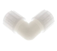 12x10mm PVDF Elbow Compression Fitting 10 bar