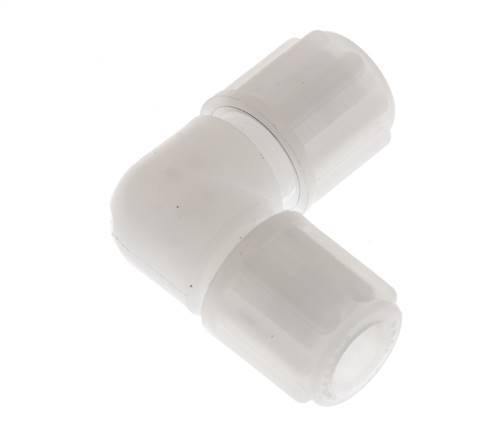 12x10mm PVDF Elbow Compression Fitting 10 bar