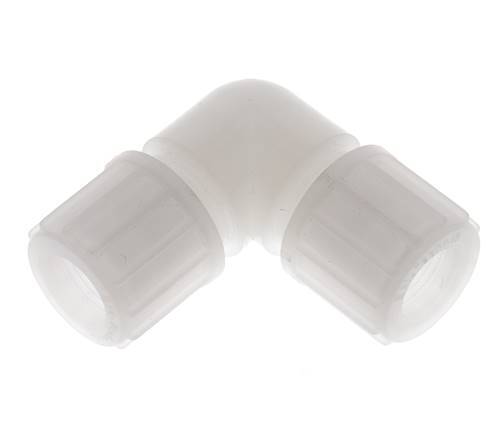 14x12mm PVDF Elbow Compression Fitting 10 bar