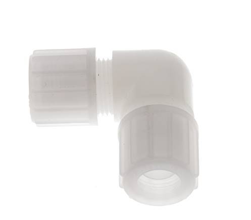 14x12mm PVDF Elbow Compression Fitting 10 bar
