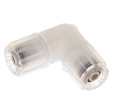 Pfa Compression 6x4mm & PFA Elbow Compression Fitting with Female Threads 10 bar ...