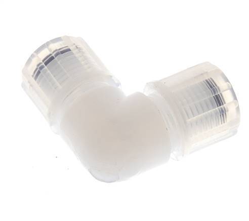 10x8mm & PFA Elbow Compression Fitting with Female Threads 10 bar