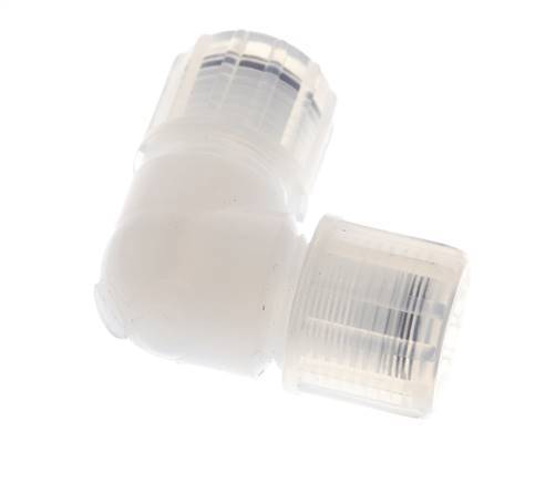 10x8mm & PFA Elbow Compression Fitting with Female Threads 10 bar