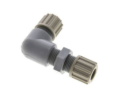12x10mm PA Elbow Compression Fitting Bulkhead 10 bar