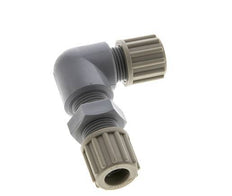 12x10mm PA Elbow Compression Fitting Bulkhead 10 bar