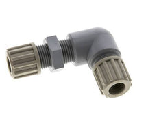 12x10mm PA Elbow Compression Fitting Bulkhead 10 bar