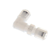 6x4mm & PFA Elbow Compression Fitting with Female Threads Bulkhead 10 bar