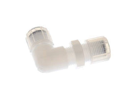 10x8mm & PFA Elbow Compression Fitting with Female Threads Bulkhead 10 bar