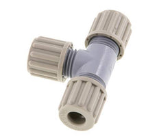 8x6mm PA T-Shape Tee Compression Fitting 10 bar [2 Pieces]