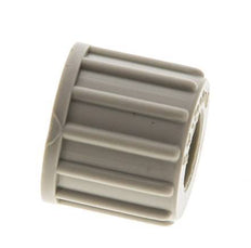 10x8mm (M16x1.5) PP Union Nut Knurled [10 Pieces]