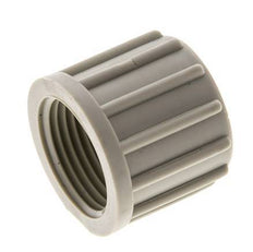 14x12mm (M20x1.5) PP Union Nut Knurled [2 Pieces]