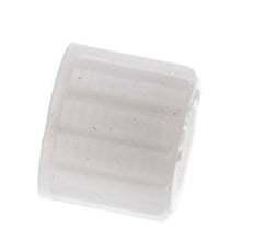 10x8mm (M16x1.5) PVDF Union Nut Knurled [2 Pieces]