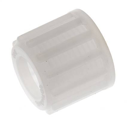 12x10mm (M18x1.5) PVDF Union Nut Knurled [2 Pieces]