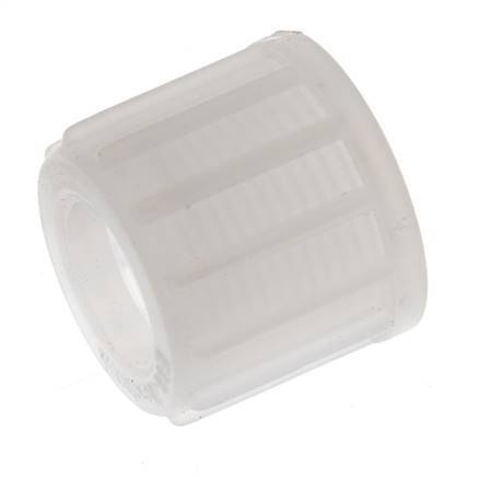14x12mm (M20x1.5) PVDF Union Nut Knurled [2 Pieces]