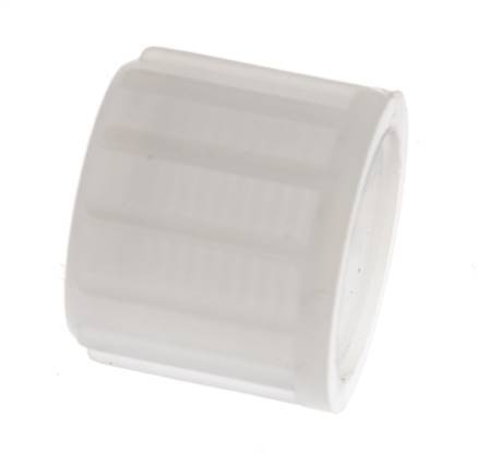 14x12mm (M20x1.5) PVDF Union Nut Knurled [2 Pieces]