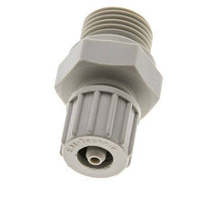 10x4mm & G1/2'' PP Straight Compression Fitting with Male Threads 10 bar PVC and PA