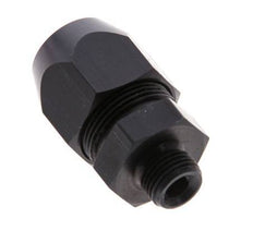 12x6mm & G1/8'' Aluminum Straight Compression Fitting with Male Threads 10 bar PVC and PA [2 Pieces]