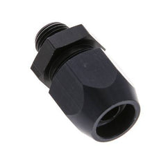 14x8mm & G1/4'' Aluminum Straight Compression Fitting with Male Threads 10 bar PVC and PA [2 Pieces]