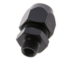 15x9mm & G1/4'' Aluminum Straight Compression Fitting with Male Threads 10 bar PVC and PA [2 Pieces]