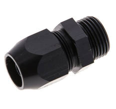 12x6mm & G3/8'' Aluminum Straight Compression Fitting with Male Threads 10 bar PVC and PA [2 Pieces]