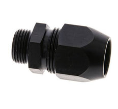 16x10mm & G3/8'' Aluminum Straight Compression Fitting with Male Threads 10 bar PVC and PA [2 Pieces]