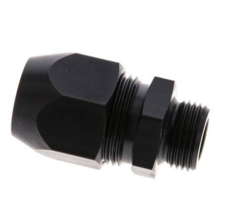 16x10mm & G3/8'' Aluminum Straight Compression Fitting with Male Threads 10 bar PVC and PA [2 Pieces]