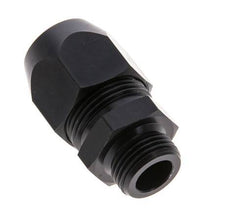 16x10mm & G3/8'' Aluminum Straight Compression Fitting with Male Threads 10 bar PVC and PA [2 Pieces]