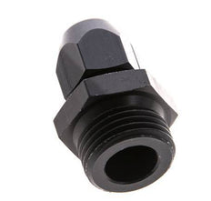 10x4mm & G1/2'' Aluminum Straight Compression Fitting with Male Threads 10 bar PVC and PA [2 Pieces]