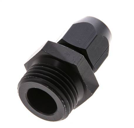 10x4mm & G1/2'' Aluminum Straight Compression Fitting with Male Threads 10 bar PVC and PA [2 Pieces]