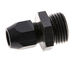 10x4mm & G1/2'' Aluminum Straight Compression Fitting with Male Threads 10 bar PVC and PA [2 Pieces]