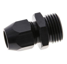 12x6mm & G1/2'' Aluminum Straight Compression Fitting with Male Threads 10 bar PVC and PA [2 Pieces]