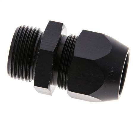 20x13mm & G3/4'' Aluminum Straight Compression Fitting with Male Threads 10 bar PVC and PA