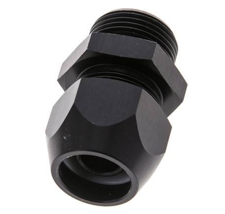 20x13mm & G3/4'' Aluminum Straight Compression Fitting with Male Threads 10 bar PVC and PA