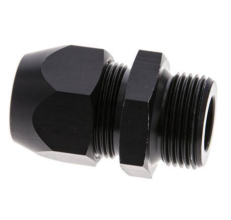 20x13mm & G3/4'' Aluminum Straight Compression Fitting with Male Threads 10 bar PVC and PA