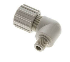 15x9mm & G1/4'' PP Elbow Compression Fitting with Male Threads 10 bar PVC and PA