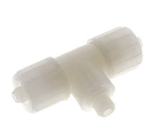 12x6mm & G1/8'' PVDF T-Shape Tee Compression Fitting with Male Threads 10 bar PVC and PA