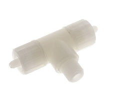 10x4mm & G1/4'' PVDF T-Shape Tee Compression Fitting with Male Threads 10 bar PVC and PA