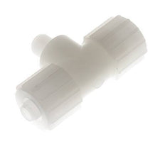 15x9mm & G1/4'' PVDF T-Shape Tee Compression Fitting with Male Threads 10 bar PVC and PA