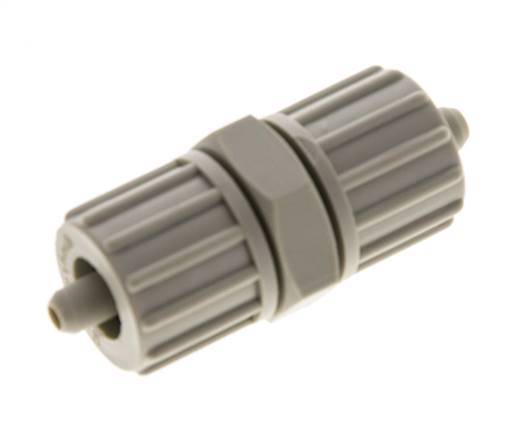 10x4mm PP Straight Compression Fitting 10 bar PVC and PA