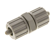 10x4mm PP Straight Compression Fitting 10 bar PVC and PA