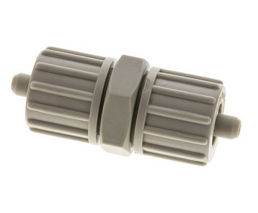 10x4mm PP Straight Compression Fitting 10 bar PVC and PA
