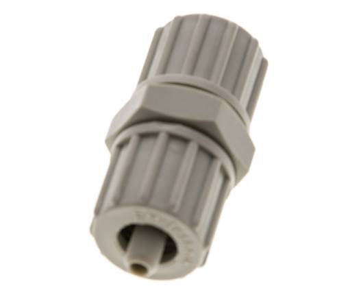 10x4mm PP Straight Compression Fitting 10 bar PVC and PA