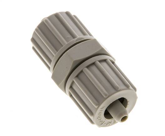 10x4mm PP Straight Compression Fitting 10 bar PVC and PA