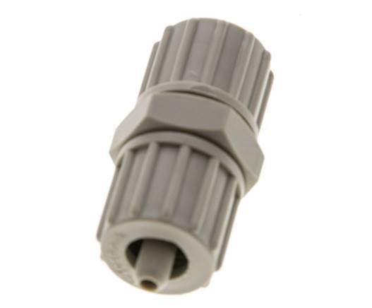 10x4mm PP Straight Compression Fitting 10 bar PVC and PA