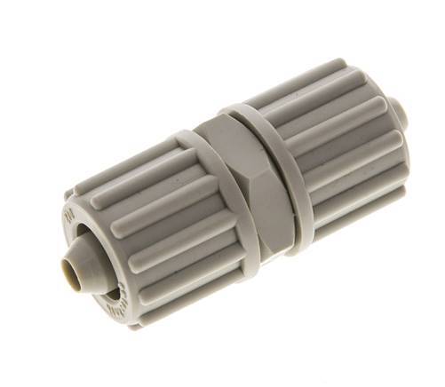 12x6mm PP Straight Compression Fitting 10 bar PVC and PA