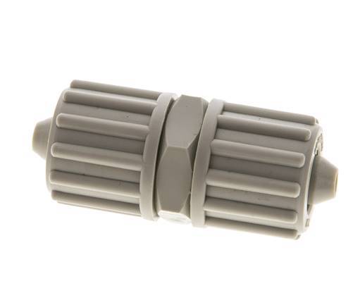 12x6mm PP Straight Compression Fitting 10 bar PVC and PA